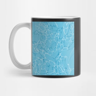 pattern water pool beach sea blue Mug